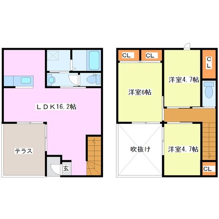 レガロ筑前の物件間取画像